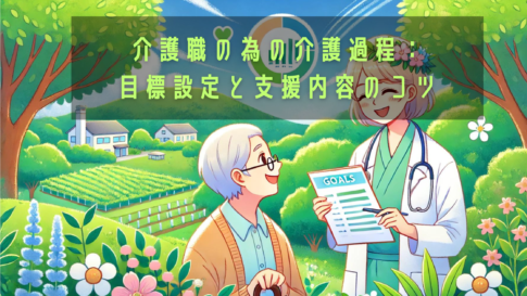 介護職の為の介護過程：目標設定と支援内容のコツ