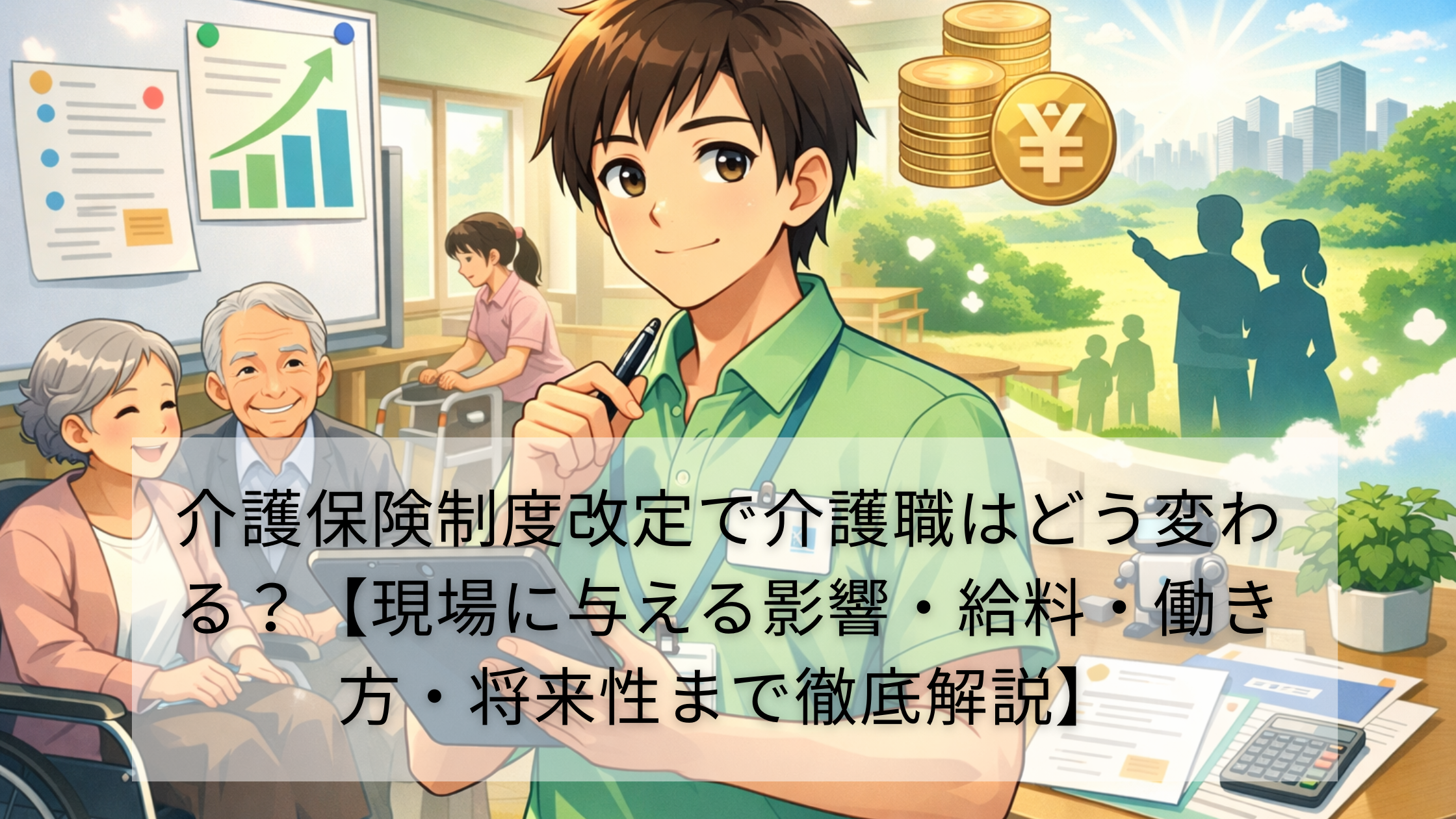 介護保険制度改定で介護職はどう変わる？【現場に与える影響・給料・働き方・将来性まで徹底解説】