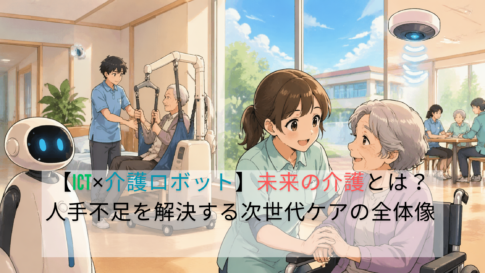 【ICT×介護ロボット】未来の介護とは？人手不足を解決する次世代ケアの全体像