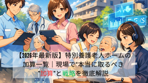 【2026年最新版】特別養護老人ホームの加算一覧｜現場で“本当に取るべき加算”と戦略を徹底解説